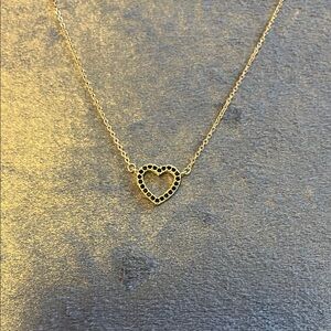 RYZE Black Onyx Heart Necklace